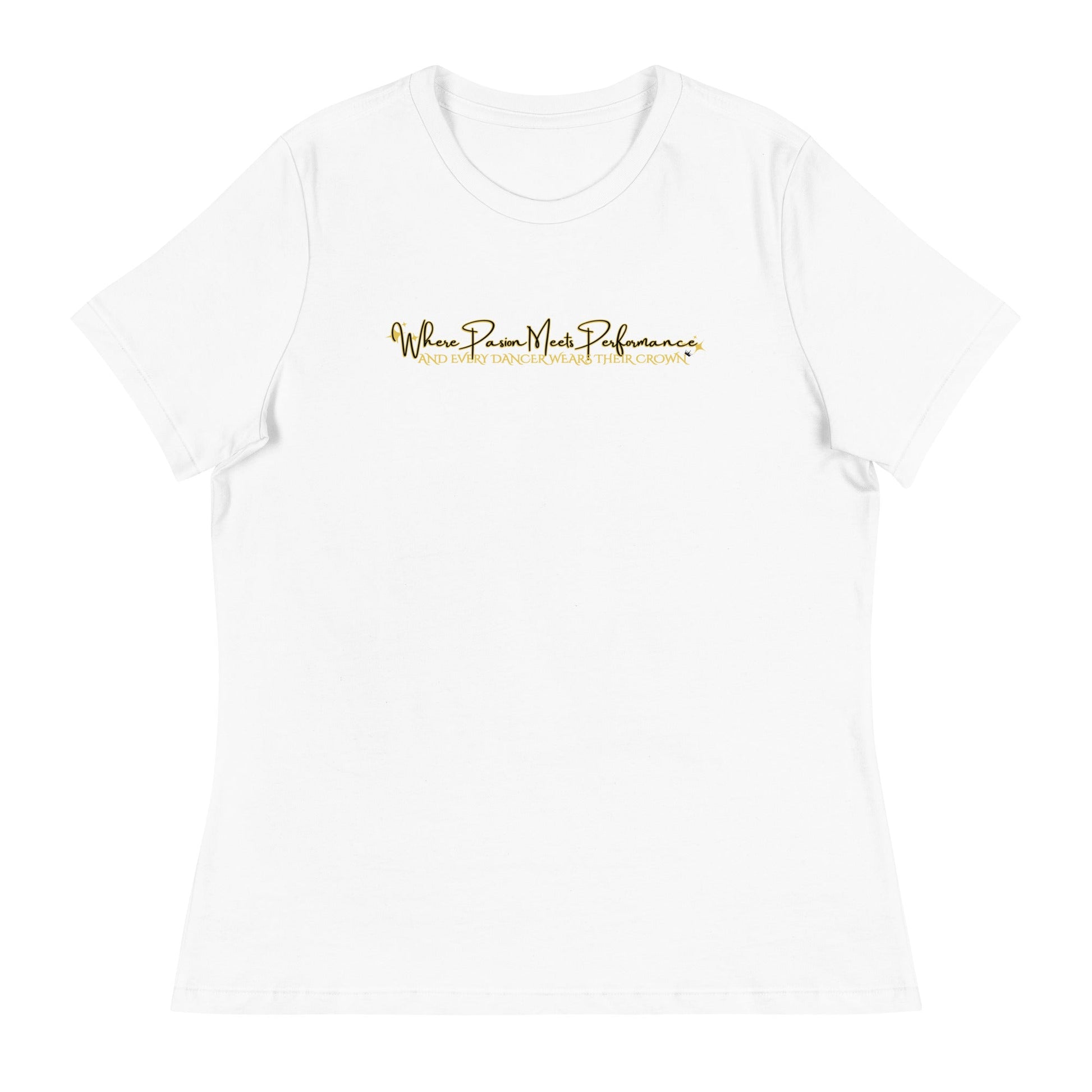 Performance | Women's Relaxed T Shirt | Royal Dance Palace | Alt Logo