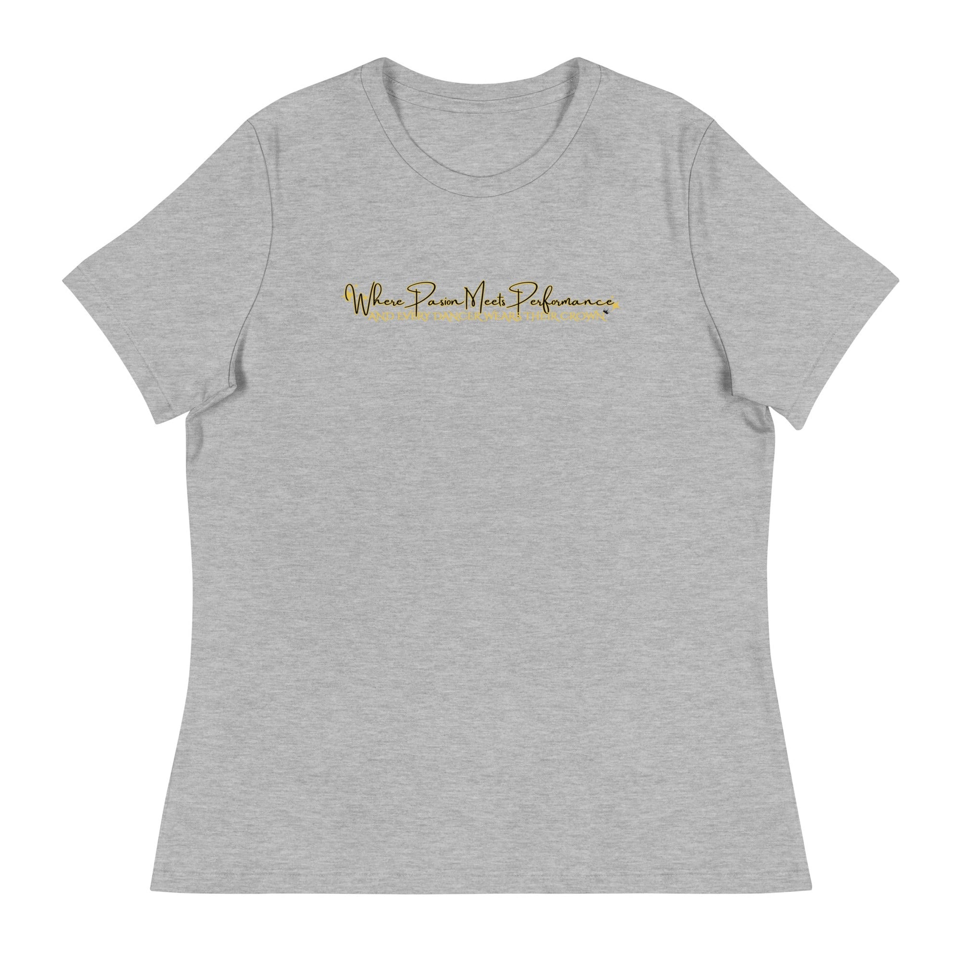 Performance | Women's Relaxed T Shirt | Royal Dance Palace | Alt Logo