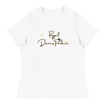 Performance | Women's Relaxed T Shirt | Royal Dance Palace | Script Logo