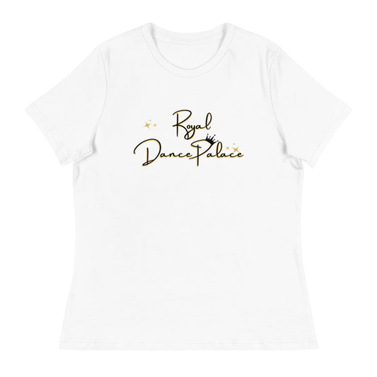Performance | Women's Relaxed T Shirt | Royal Dance Palace | Script Logo