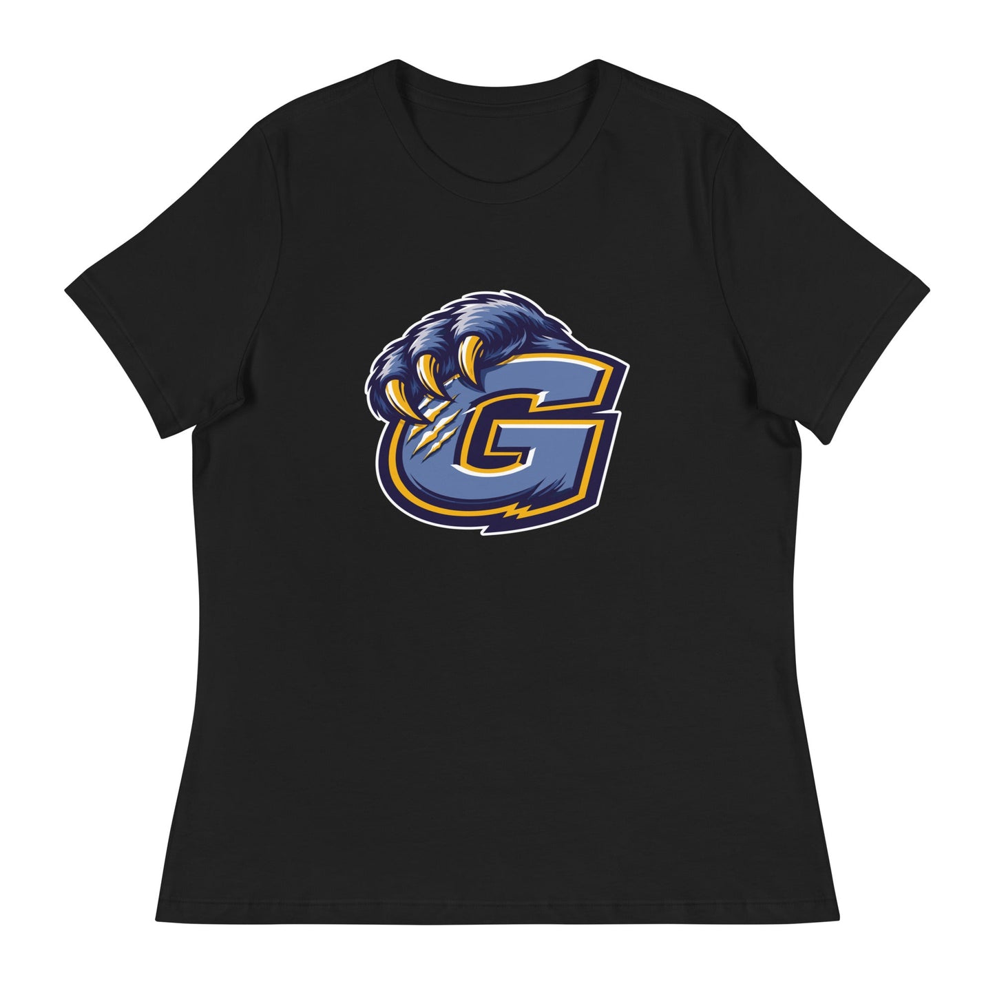 Performance | Women's Relaxed T Shirt | Rutherford County Grizzlies Football | G Logo