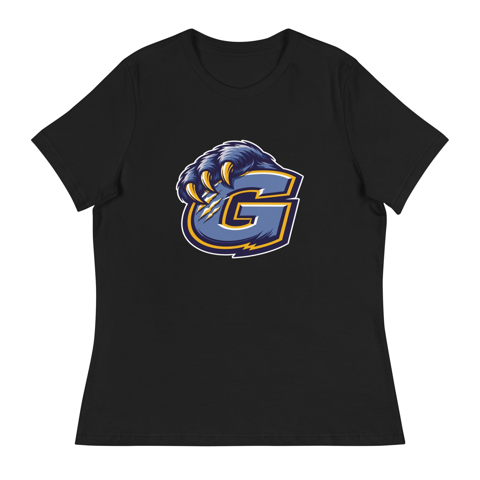 Performance | Women's Relaxed T Shirt | Rutherford County Grizzlies Football | G Logo