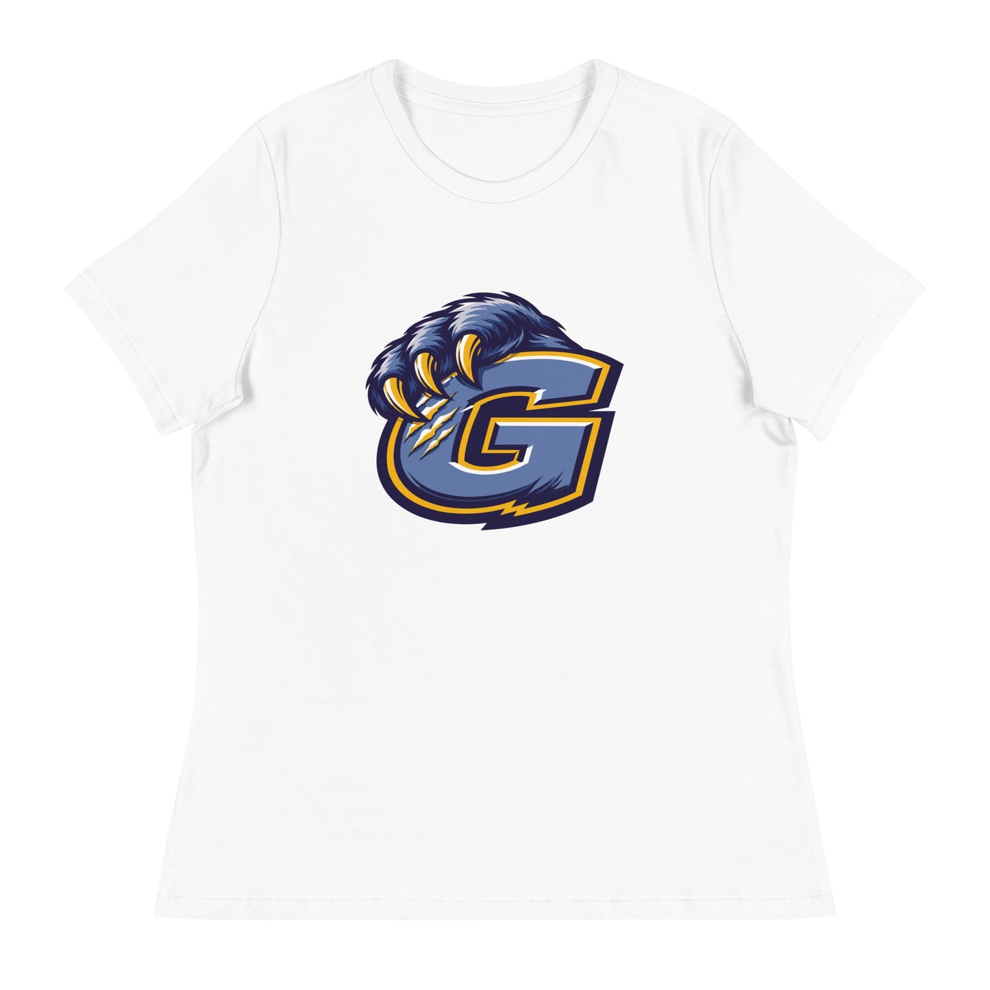 Performance | Women's Relaxed T Shirt | Rutherford County Grizzlies Football | G Logo