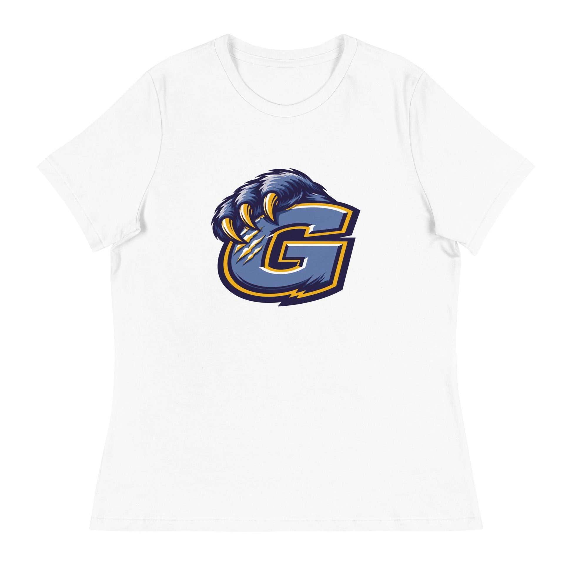 Performance | Women's Relaxed T Shirt | Rutherford County Grizzlies Football | G Logo