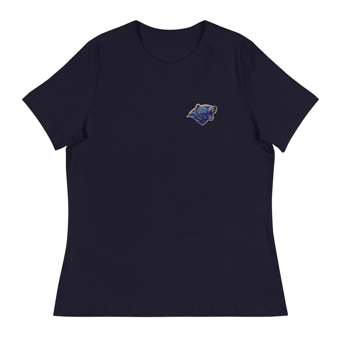 Performance | Women's Relaxed T Shirt | Rutherford County Grizzlies Football | Mascot Logo