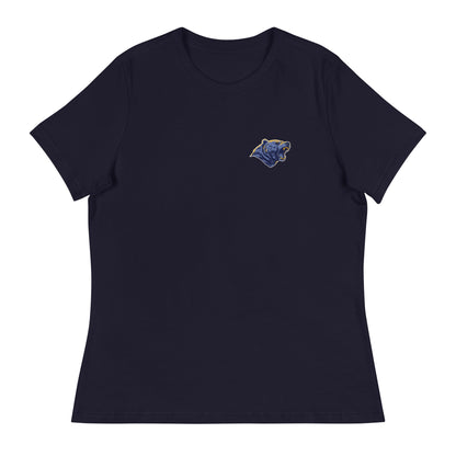 Performance | Women's Relaxed T Shirt | Rutherford County Grizzlies Football | Mascot Logo