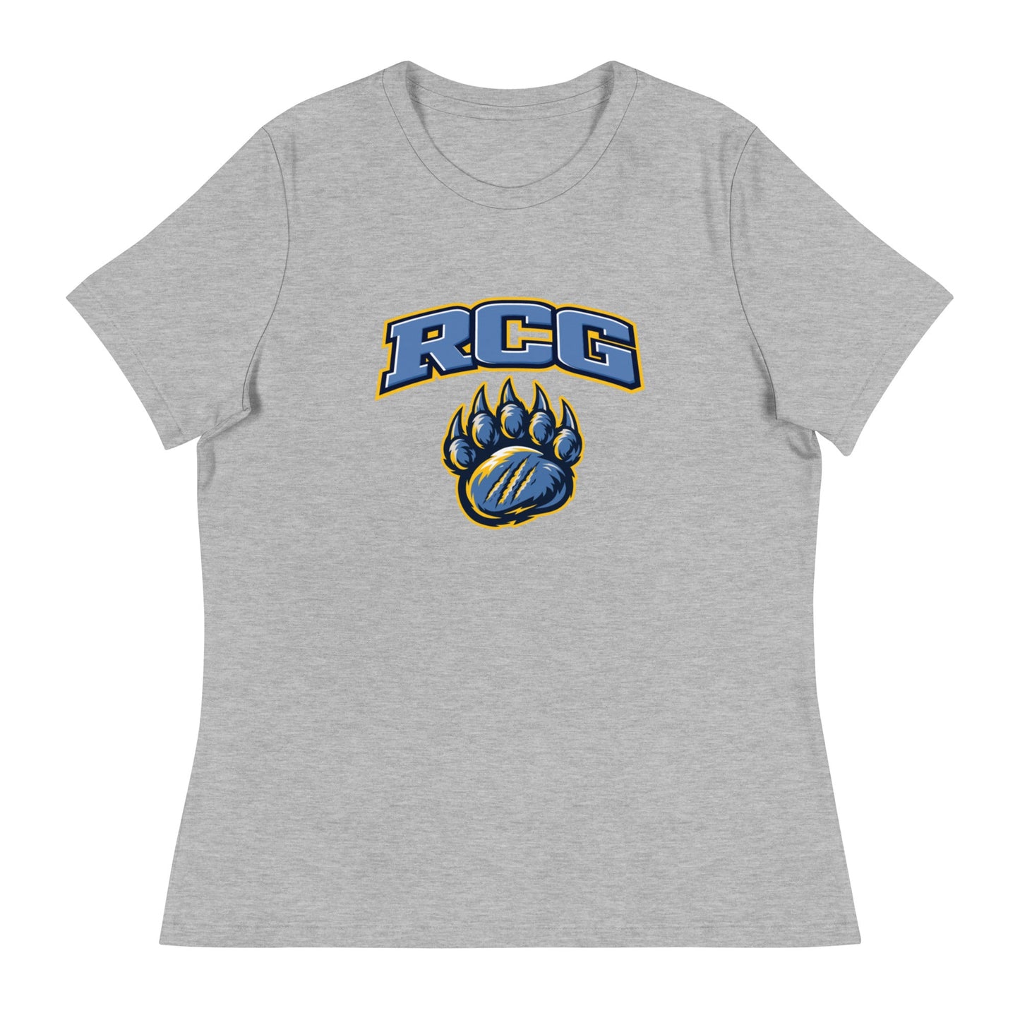 Performance | Women's Relaxed T Shirt | Rutherford County Grizzlies Football | Strike Logo