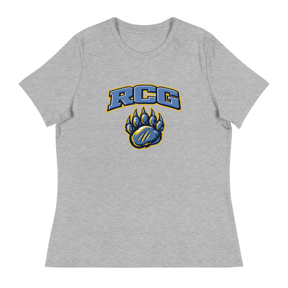 Performance | Women's Relaxed T Shirt | Rutherford County Grizzlies Football | Strike Logo