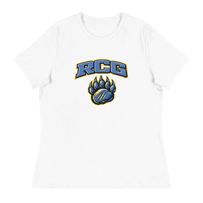 Performance | Women's Relaxed T Shirt | Rutherford County Grizzlies Football | Strike Logo