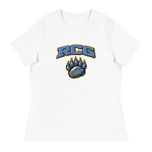 Performance | Women's Relaxed T Shirt | Rutherford County Grizzlies Football | Strike Logo