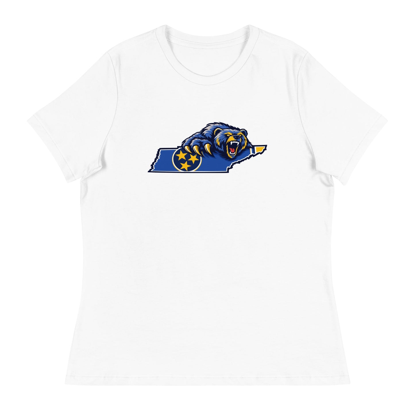 Performance | Women's Relaxed T Shirt | Rutherford County Grizzlies Football | Tennessee Logo
