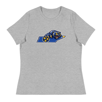 Performance | Women's Relaxed T Shirt | Rutherford County Grizzlies Football | Tennessee Logo