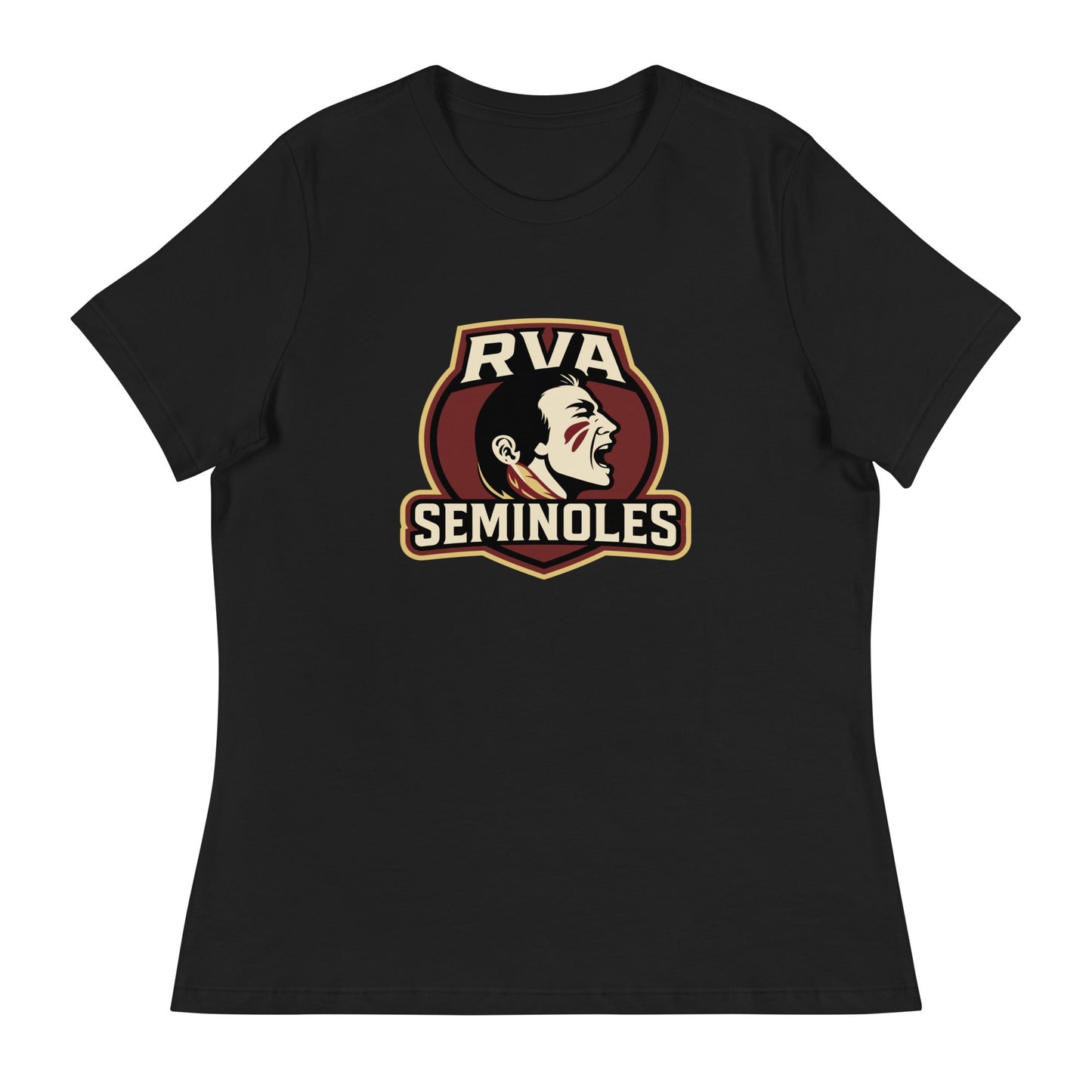 Performance | Women's Relaxed T Shirt | RVA Seminoles | Mascot Logo
