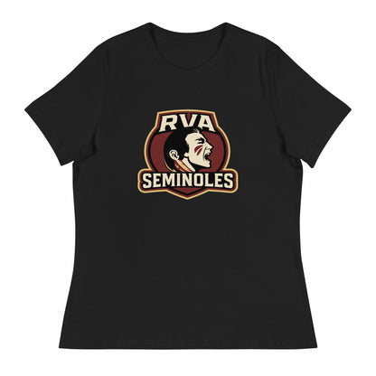 Performance | Women's Relaxed T Shirt | RVA Seminoles | Mascot Logo
