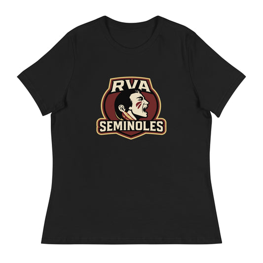 Performance | Women's Relaxed T Shirt | RVA Seminoles | Mascot Logo
