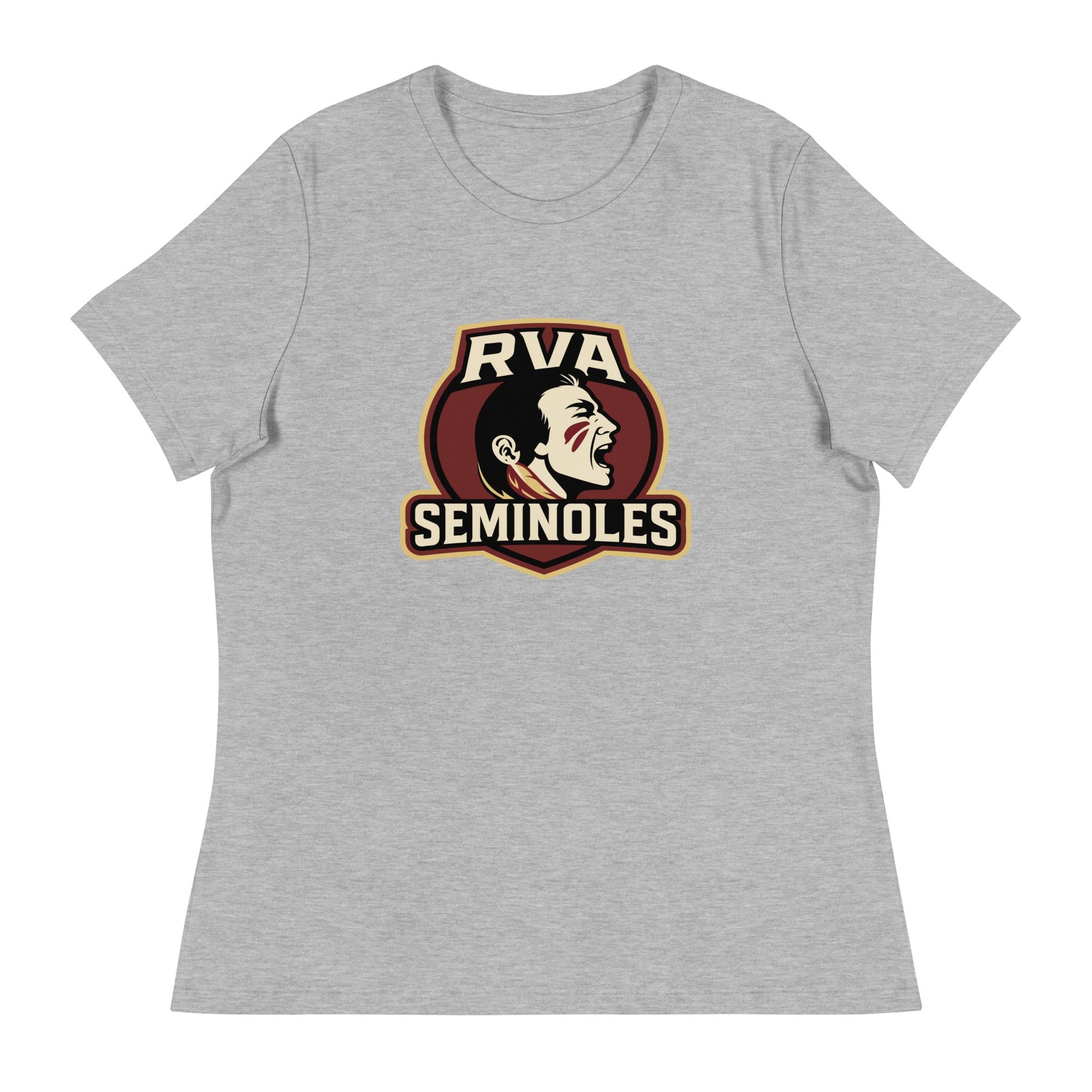 Performance | Women's Relaxed T Shirt | RVA Seminoles | Mascot Logo