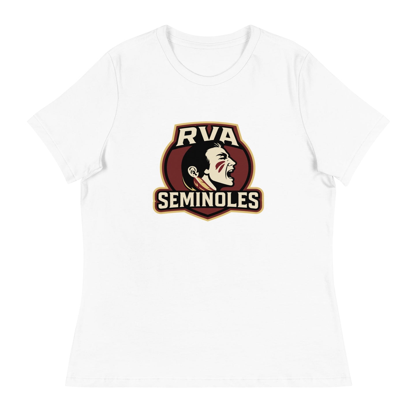 Performance | Women's Relaxed T Shirt | RVA Seminoles | Mascot Logo