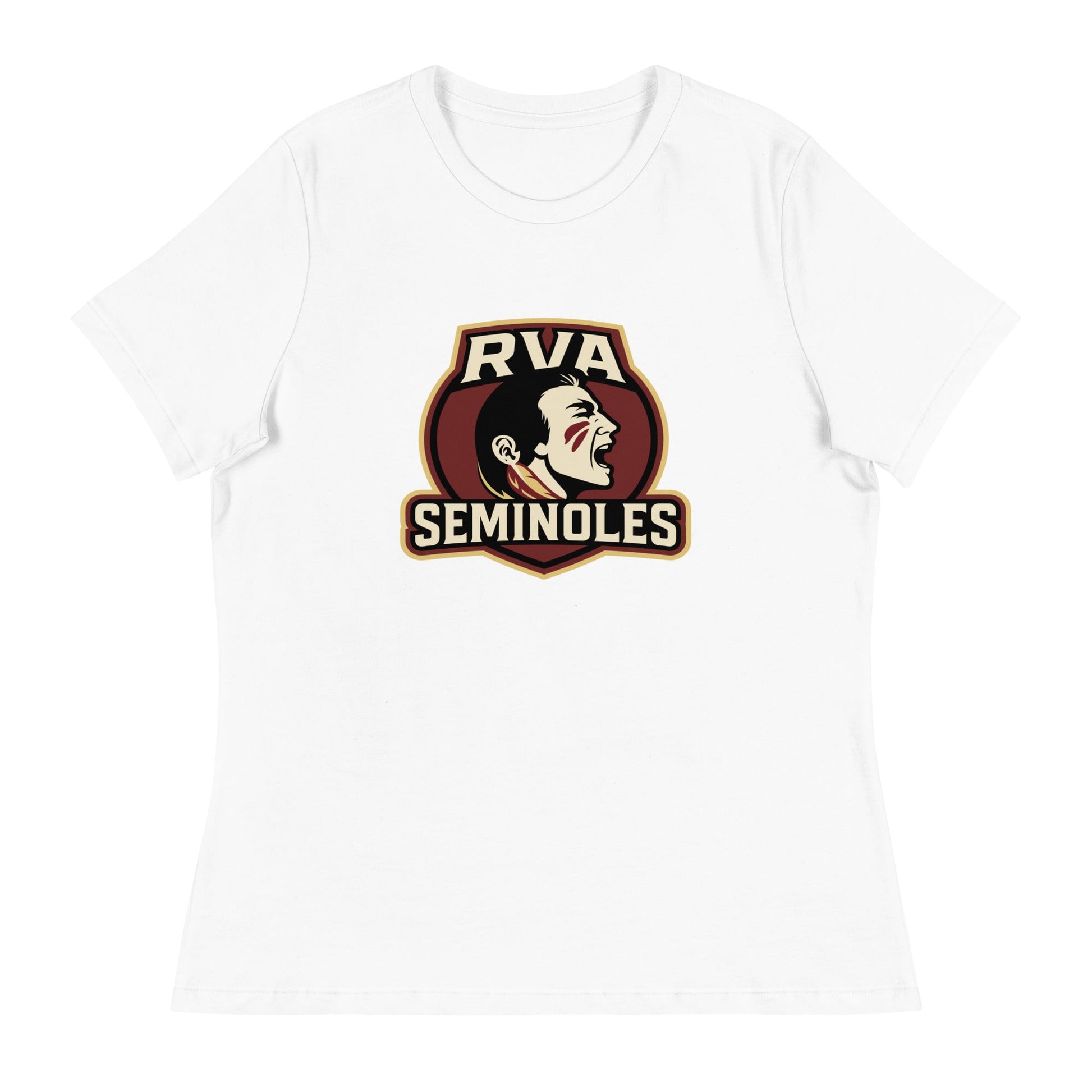 Performance | Women's Relaxed T Shirt | RVA Seminoles | Mascot Logo
