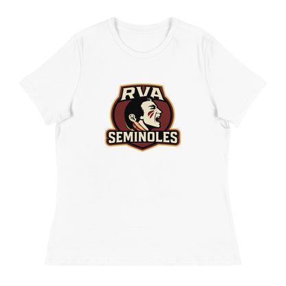 Performance | Women's Relaxed T Shirt | RVA Seminoles | Mascot Logo