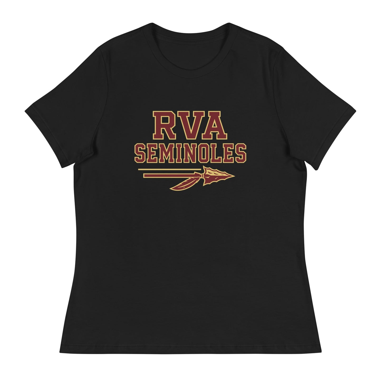 Performance | Women's Relaxed T Shirt | RVA Seminoles | Script Logo