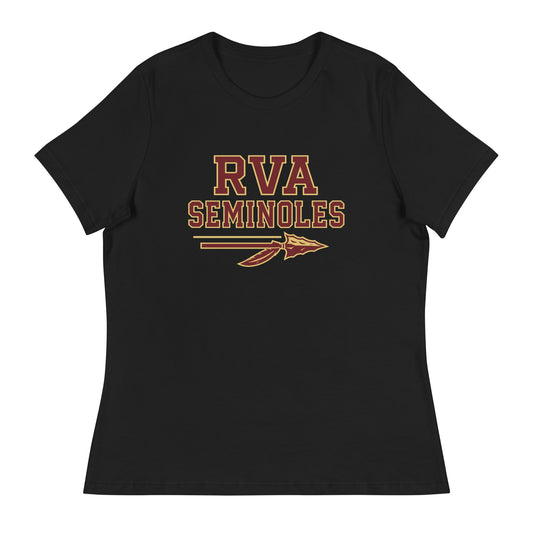Performance | Women's Relaxed T Shirt | RVA Seminoles | Script Logo