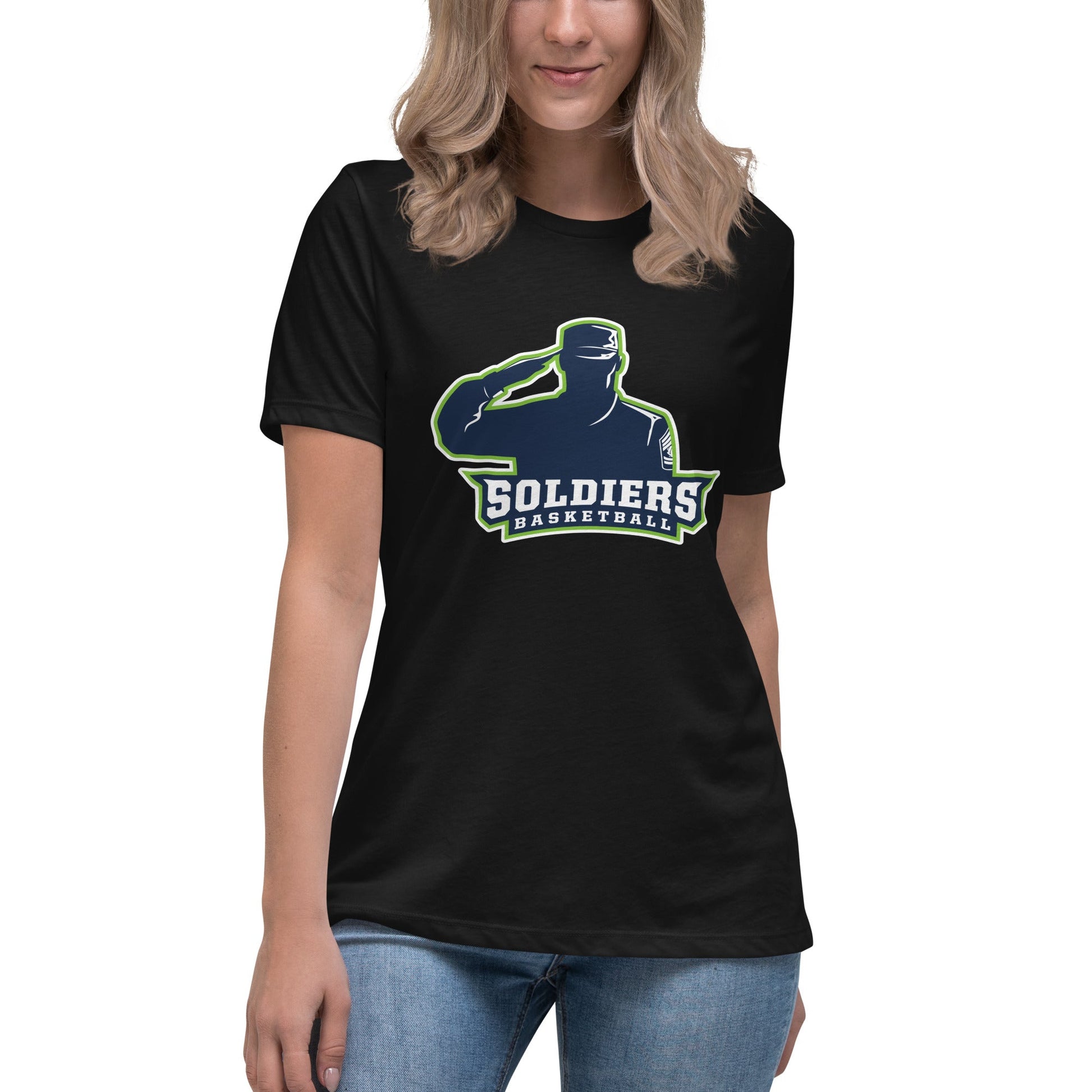 Performance | Women's Relaxed T Shirt | Sacramento Soldiers Basketball