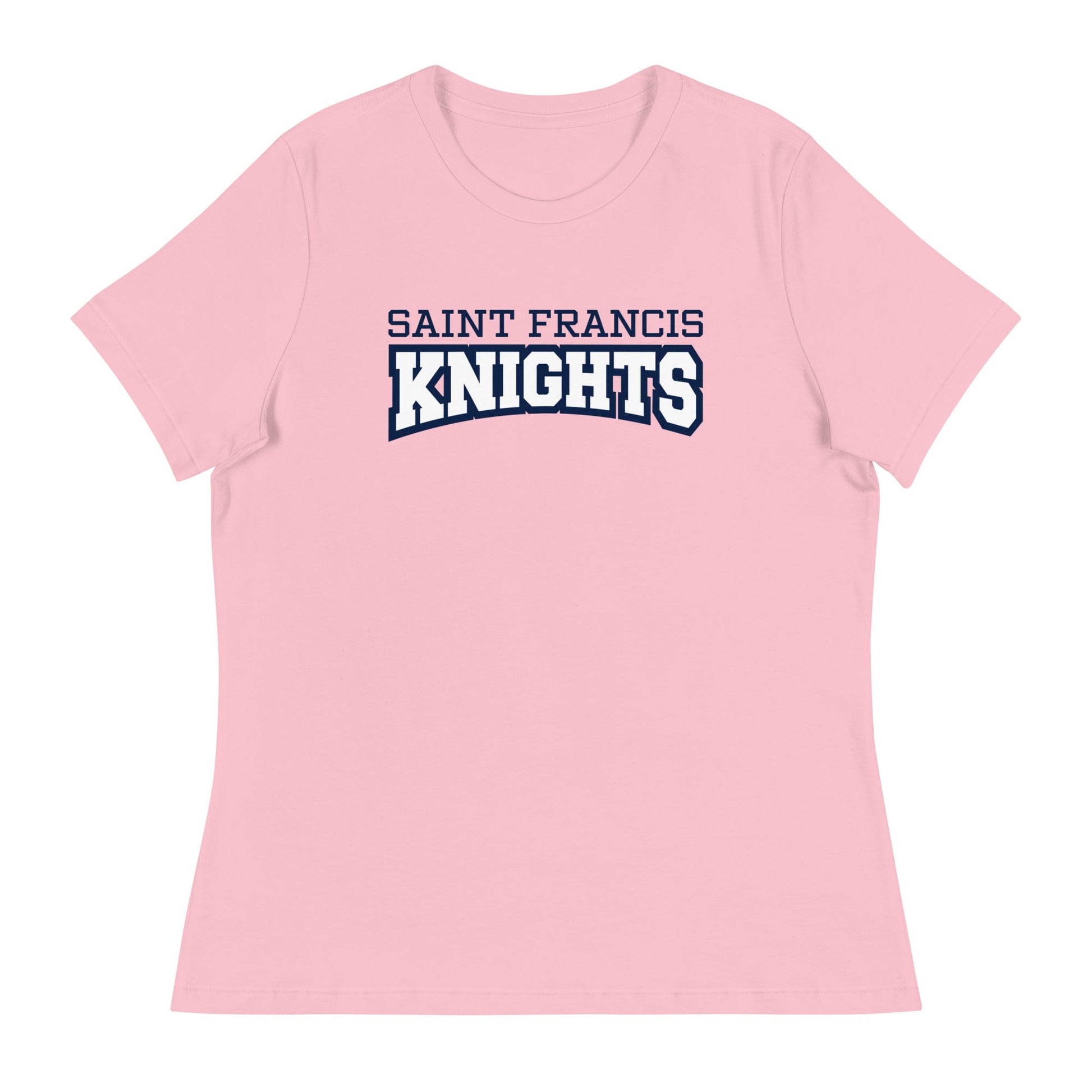 Performance | Women's Relaxed T Shirt | Saint Francis School | Modern Script Logo