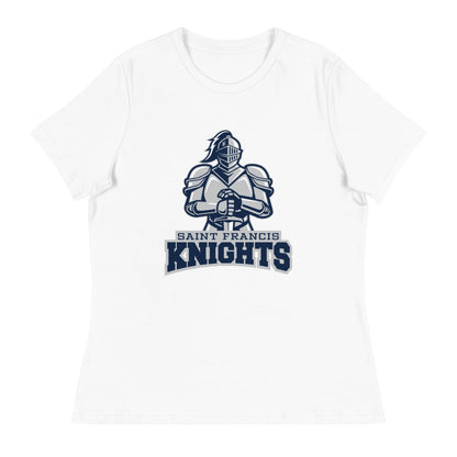 Performance | Women's Relaxed T Shirt | Saint Francis School | Valor Athletics Logo