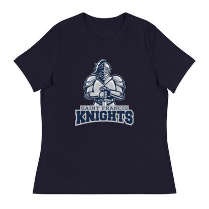 Performance | Women's Relaxed T Shirt | Saint Francis School | Valor Athletics Logo