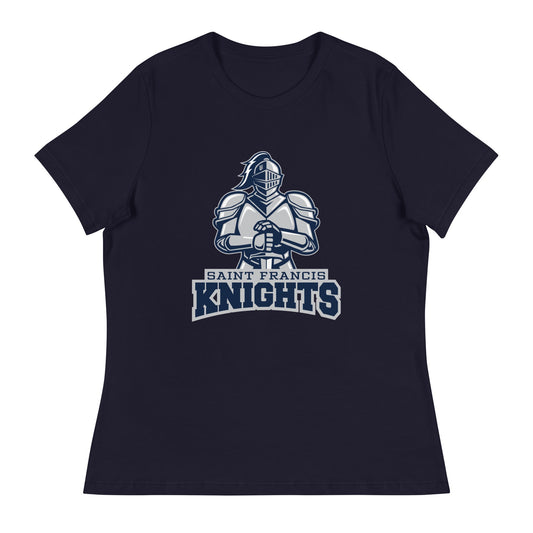 Performance | Women's Relaxed T Shirt | Saint Francis School | Valor Athletics Logo