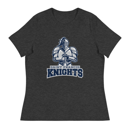 Performance | Women's Relaxed T Shirt | Saint Francis School | Valor Athletics Logo