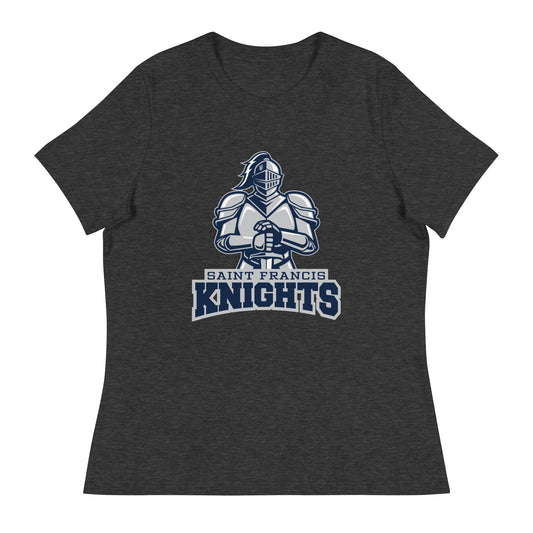 Performance | Women's Relaxed T Shirt | Saint Francis School | Valor Athletics Logo