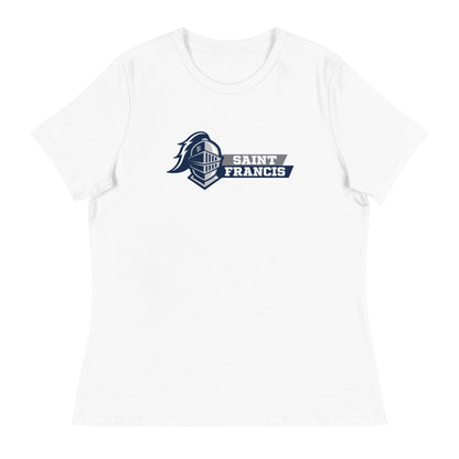 Performance | Women's Relaxed T Shirt | Saint Francis School | Vanguard Logo