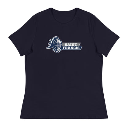 Performance | Women's Relaxed T Shirt | Saint Francis School | Vanguard Logo