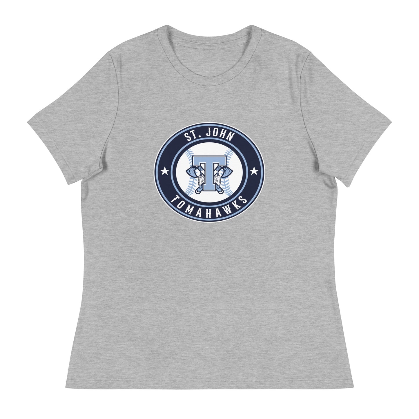 Performance | Women's Relaxed T Shirt | Saint John Tomahawks | Badge Logo
