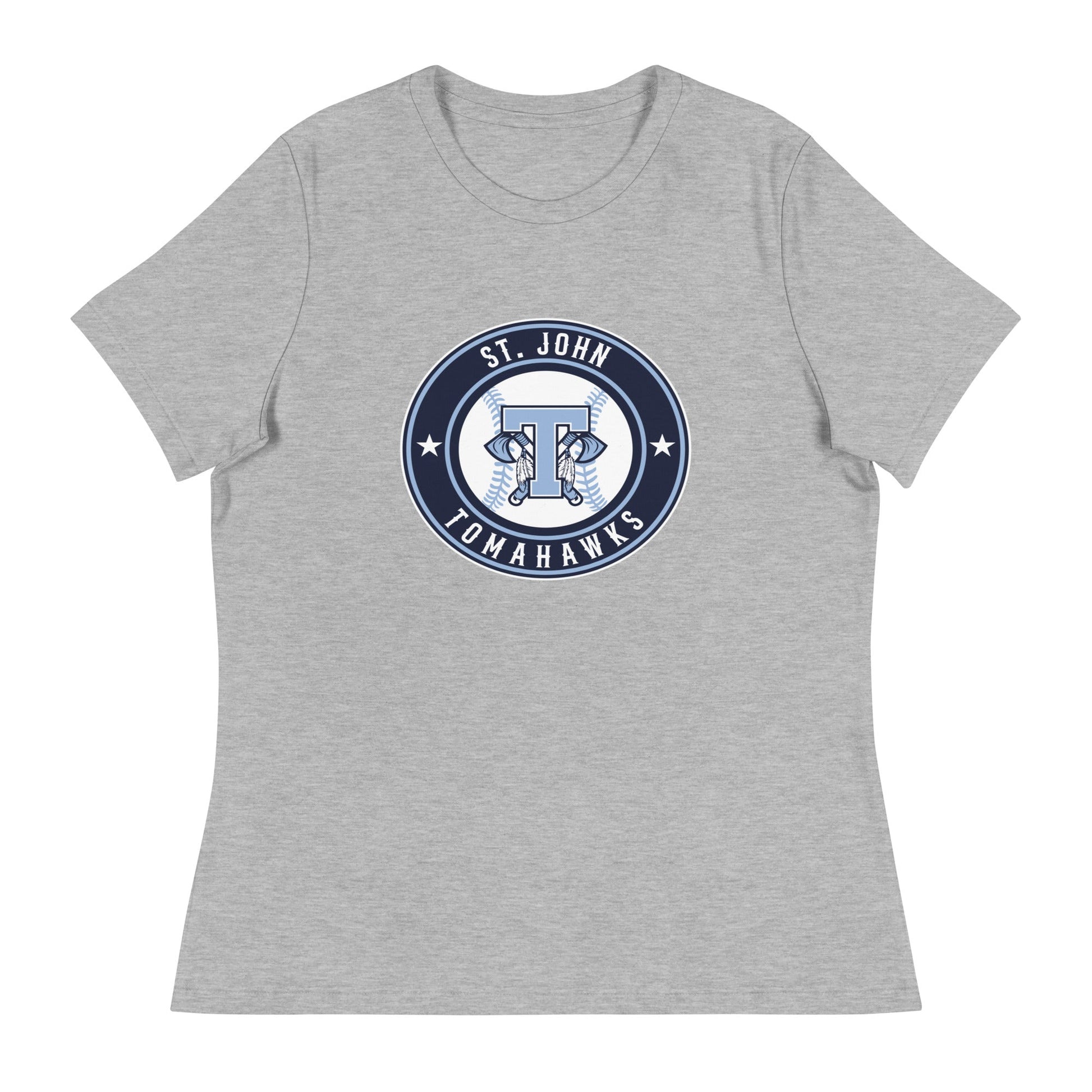 Performance | Women's Relaxed T Shirt | Saint John Tomahawks | Badge Logo