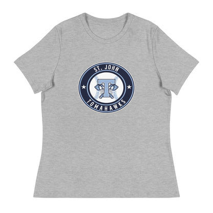 Performance | Women's Relaxed T Shirt | Saint John Tomahawks | Badge Logo