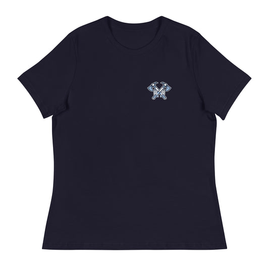 Performance | Women's Relaxed T Shirt | Saint John Tomahawks | Tomahawks Logo