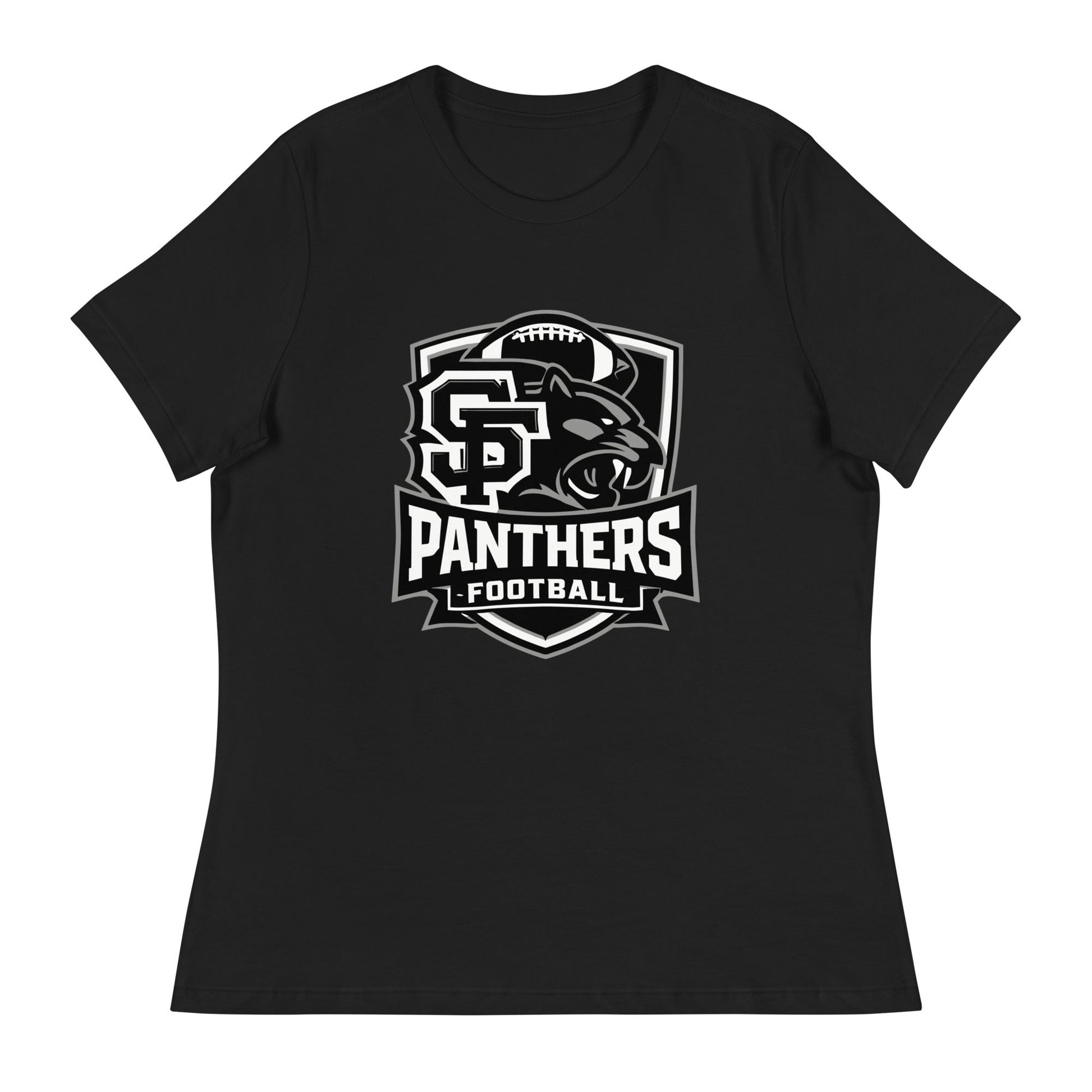 Performance | Women's Relaxed T Shirt | Samuel Fels Football | Shield Logo