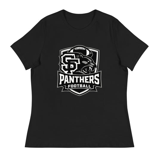 Performance | Women's Relaxed T Shirt | Samuel Fels Football | Shield Logo