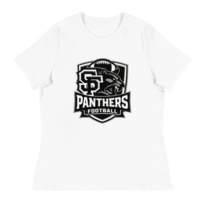 Performance | Women's Relaxed T Shirt | Samuel Fels Football | Shield Logo