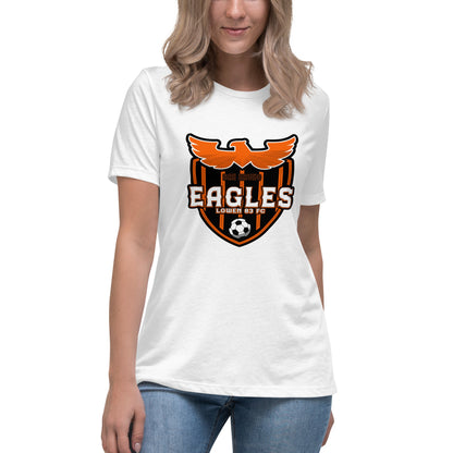Performance | Women's Relaxed T Shirt | San Bruno Eagles | Shield Logo