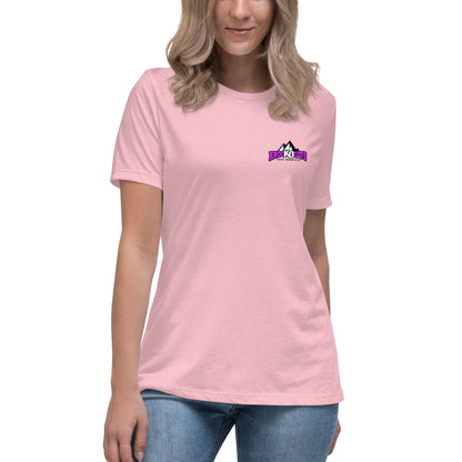 Performance | Women's Relaxed T Shirt | Sand Mountain Knockouts | Mountain Logo