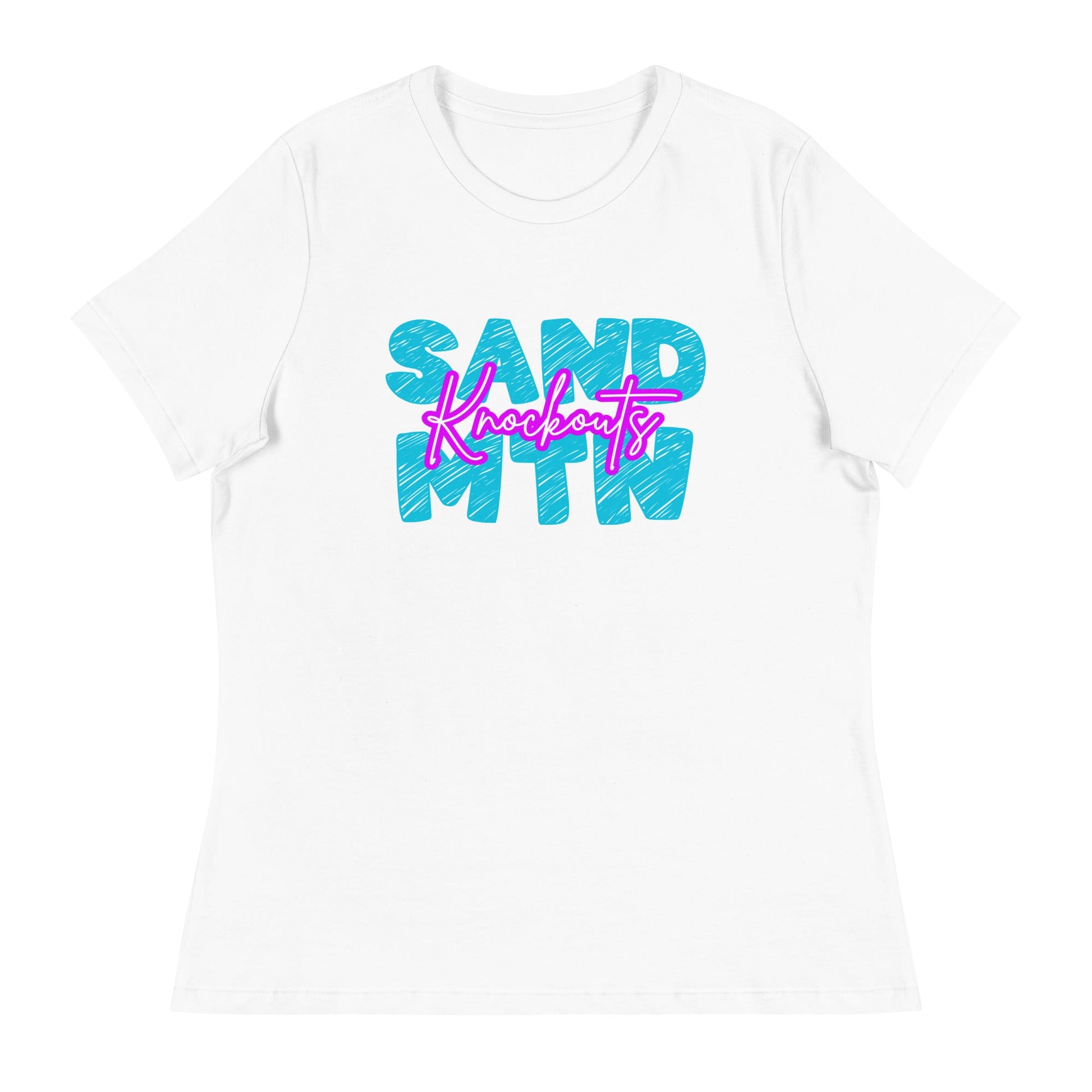 Performance | Women's Relaxed T Shirt | Sand Mountain Knockouts | MTN Logo