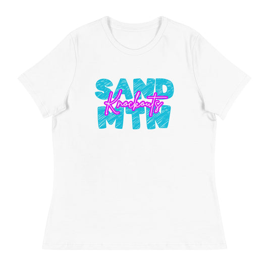 Performance | Women's Relaxed T Shirt | Sand Mountain Knockouts | MTN Logo