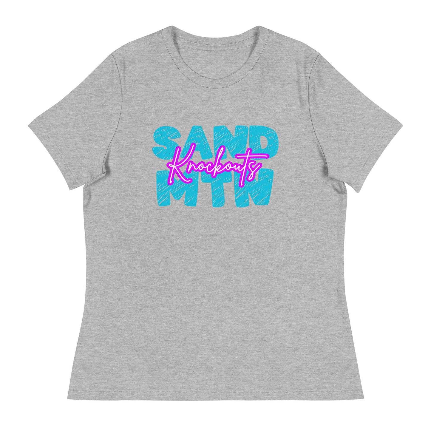 Performance | Women's Relaxed T Shirt | Sand Mountain Knockouts | MTN Logo