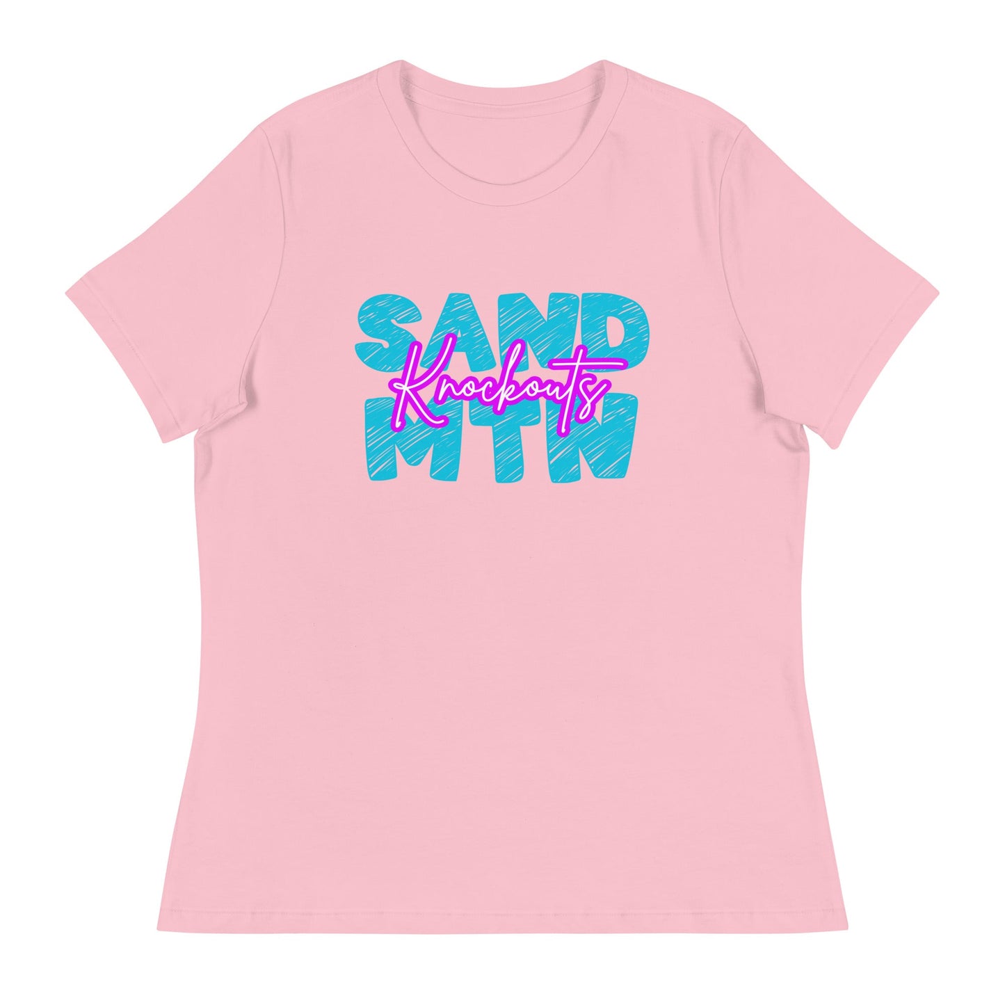 Performance | Women's Relaxed T Shirt | Sand Mountain Knockouts | MTN Logo