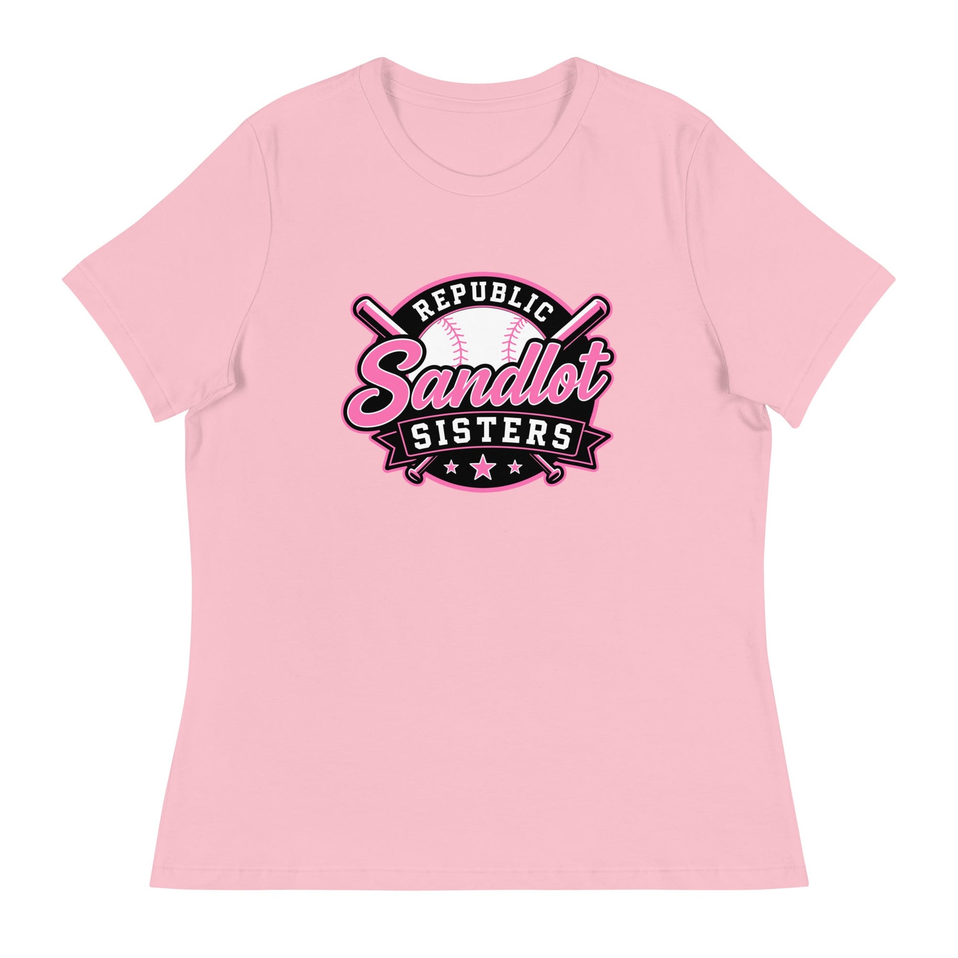 Performance | Women's Relaxed T Shirt | Sandlot Sisters | Badge Logo