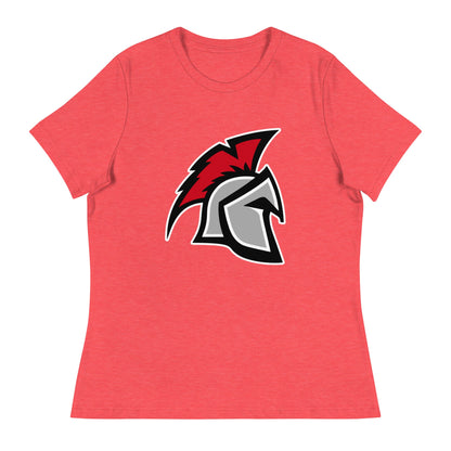 Performance | Women's Relaxed T Shirt | Sanford Spartans | Emblem Logo