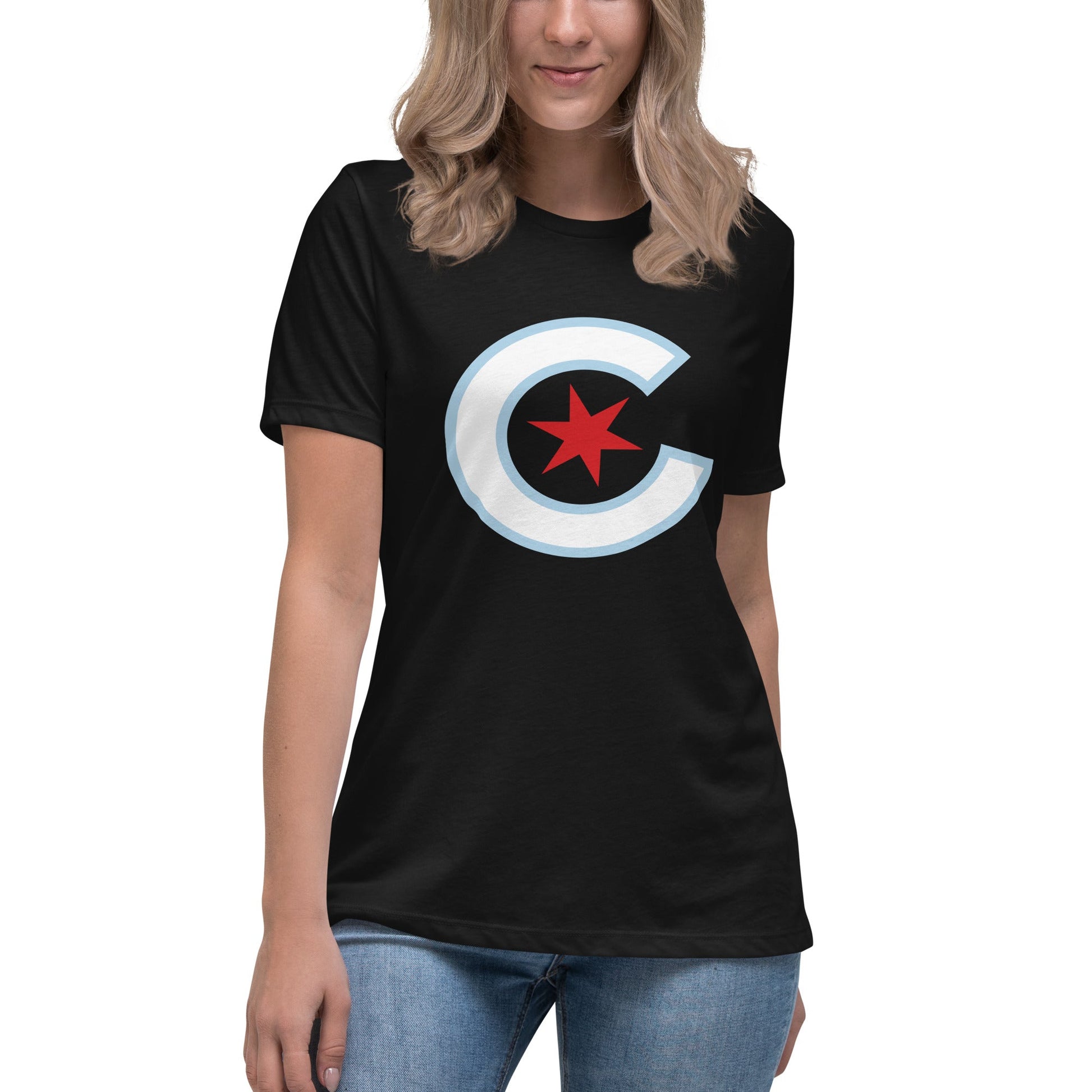 Performance | Women's Relaxed T Shirt | Santa Teresa Cubs | C Logo